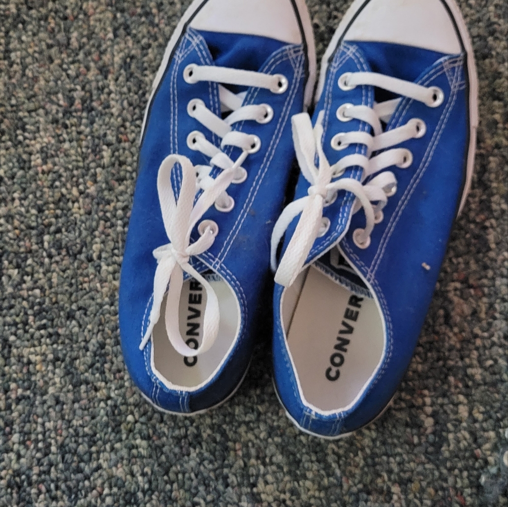 Converse sneakers, 9, blue